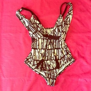Badgley Mischka Classy Bathing Suit Size 8